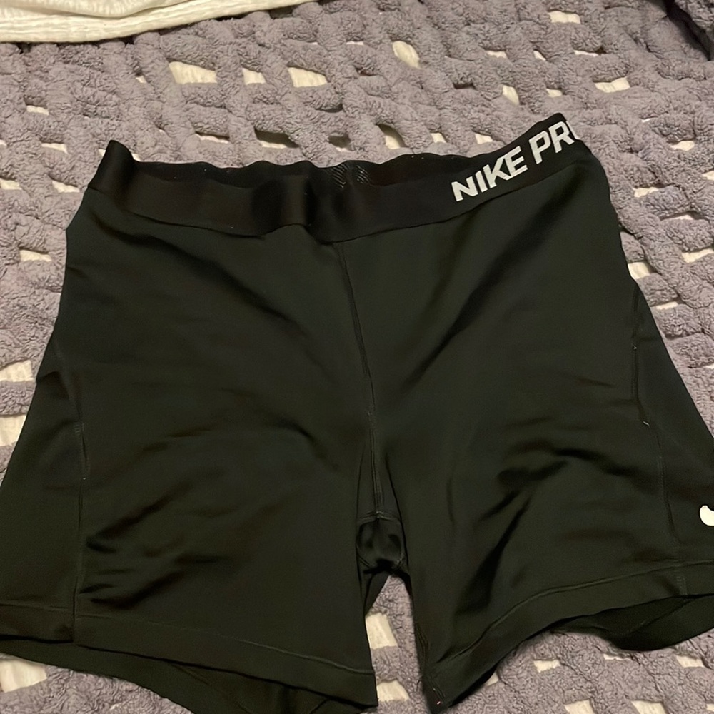 black nike pro spandex barely worn
